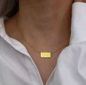 ANTI TARNISH Gold 11:11 Necklace