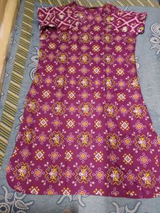 Purple Kurta