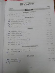 Maths Class 11 ISC/ICSE (S. Chand)
