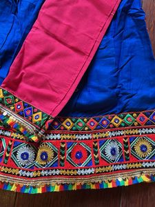 Beautiful Blue Lehenga For Girls