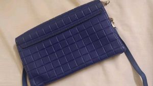 Blue Sling Bag