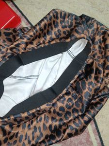 Leopard Print Maxi Skirt