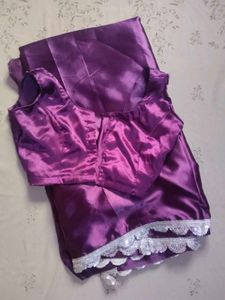 Elegant Purple Saree