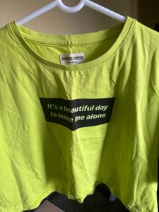 Cropped Oversize Tshirt