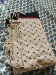 Cozy Patterned Shawl
