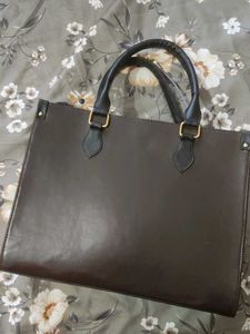 Big Brown Tote Bag
