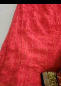 Embroidery blouse luchnowi lehenga &amp; dupatt