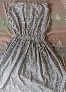 Light Grey Floral Top New.