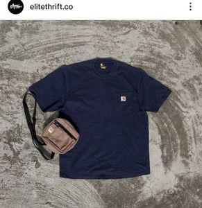 Carhartt Navy Blue T-Shirt