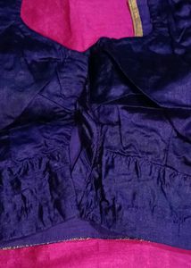 Elegant Magenta Saree