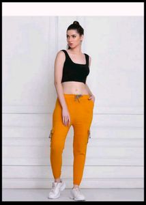 Mustard Cargo Joggers