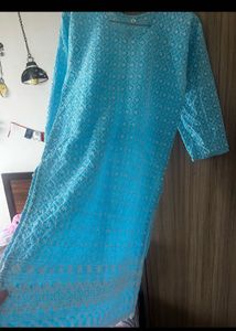 Elegant Blue Kurta