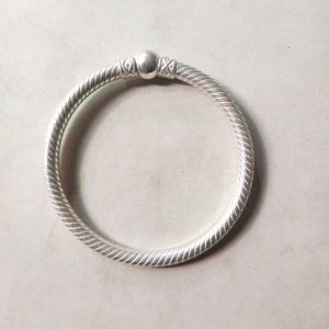 Pure Silver Ball Design Openable Kada 1 Piece