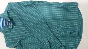 Protonize Green Checkered shirt