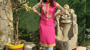 Pink Kurti