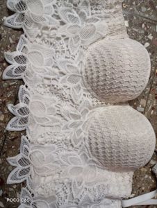 Lace Bustier Crop Top