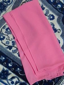 Pink Chiffon Scarf