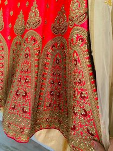 Gajri With Golden Color Gaune Dress
