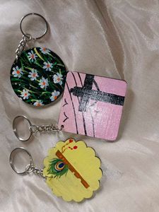 Pack Of Three Keychains