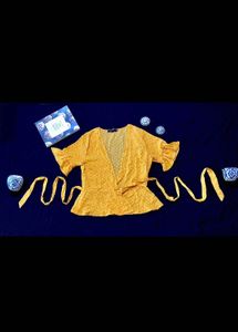 Forever 21 Mustard Top