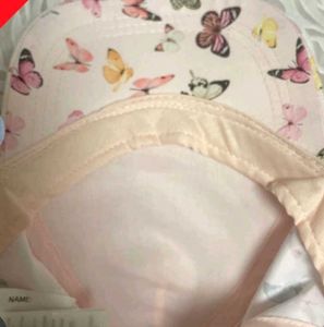 Butterfly Print Cap
