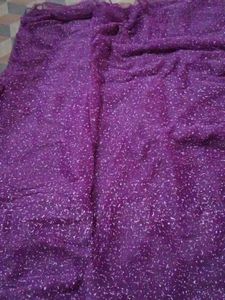 Purple Shimmering Fabric