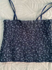 Floral Smocked Tank Top