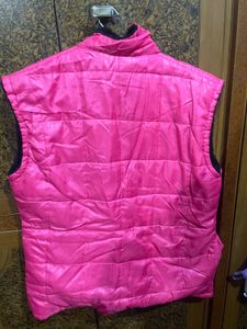 Pink Puffer Vest