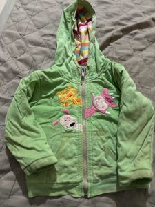 Cute Animal Applique Hoodie