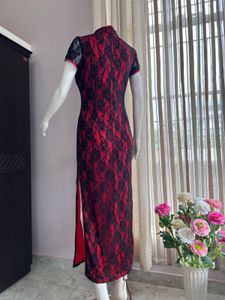 Cheongsam Lace Gown