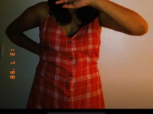 sundress/ christmas dress
