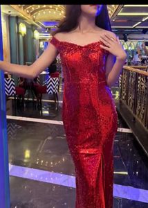 Sequin Mermaid (fish Cut) Gown