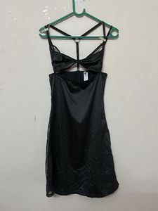 Black Babydoll Onepiece Sexy Lingerie Dress