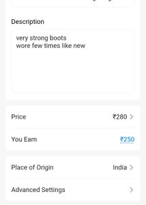 Commando Boots for Paragliding Treking NCC Army Et