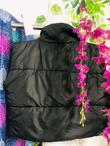Stylish Black Puffer Jacket