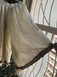 Off White Color Anarkali Suit Se