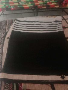 black saree