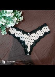 5 Pink Lingerie Thong