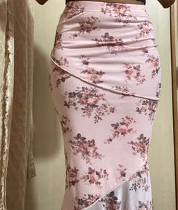 Floral Print Skirt