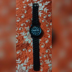 Quartz Black Wrist Watch
