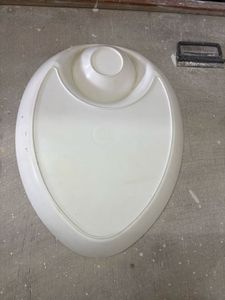 Elegant Melamine Serving Platter with Dip Bowl