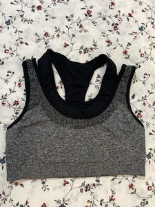 Nylon And Cotton Lightly Padded Bra