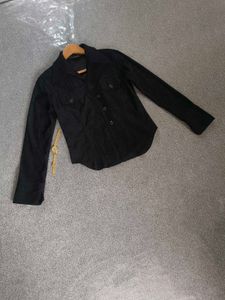 Black Suede Shirt 🔥