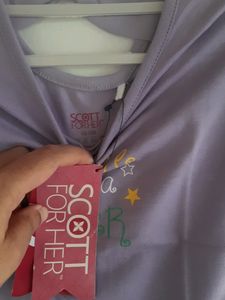 Cute Lavender Top With Tag