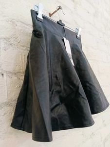 Zara Faux Leather Skirt