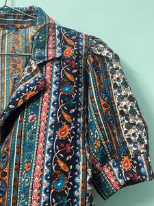 Indie printed Crop Top Shirt