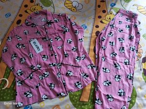 New Ure Cotton Night Suit