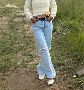 Ripped Light Wash Jeans