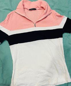 Colourblock Full Sleeves Winter Top