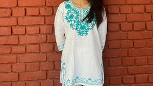 White Short Kurti